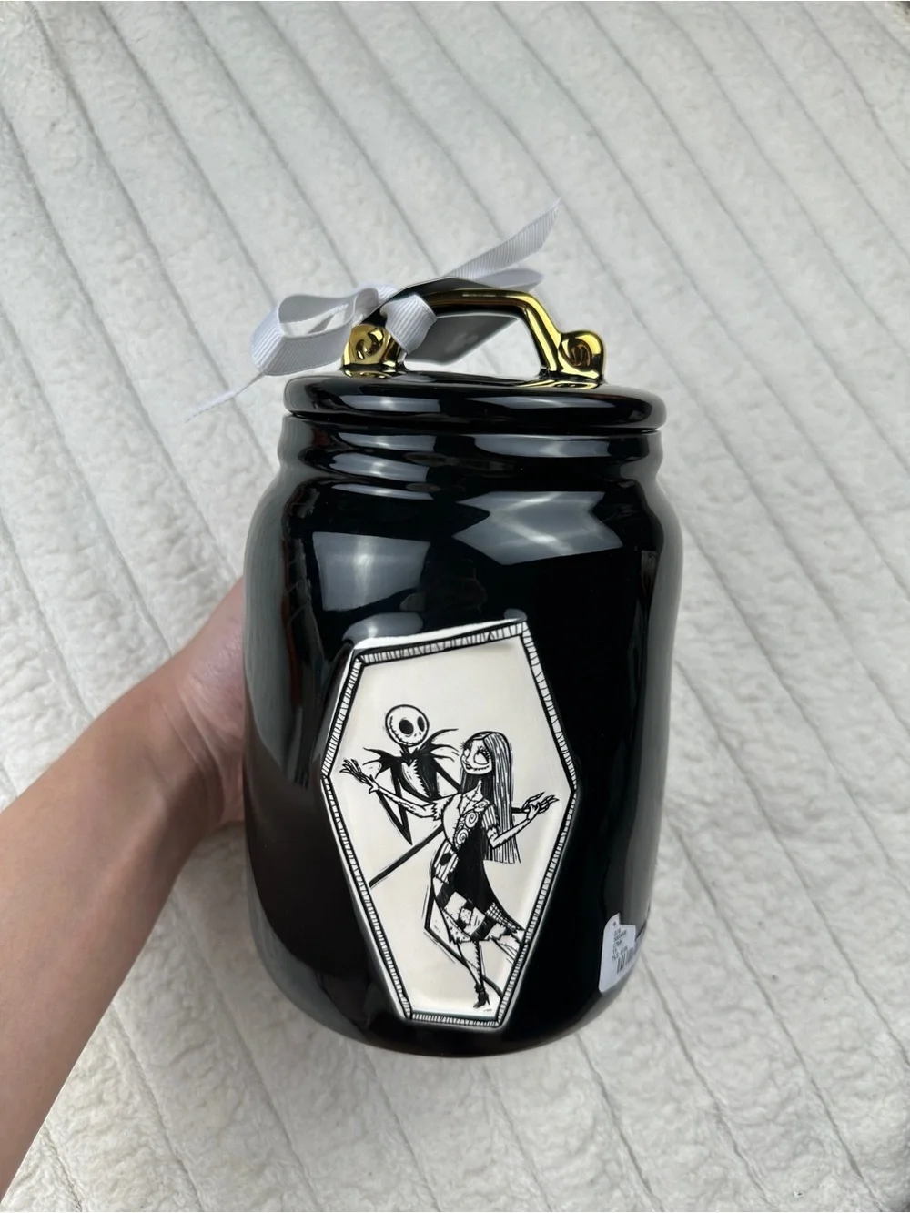 Rae Dunn Jack Skellington Canister Jar